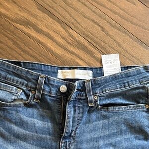 Signature by Levi Strauss Women's Dark Blue Skinny Jeans 10 long